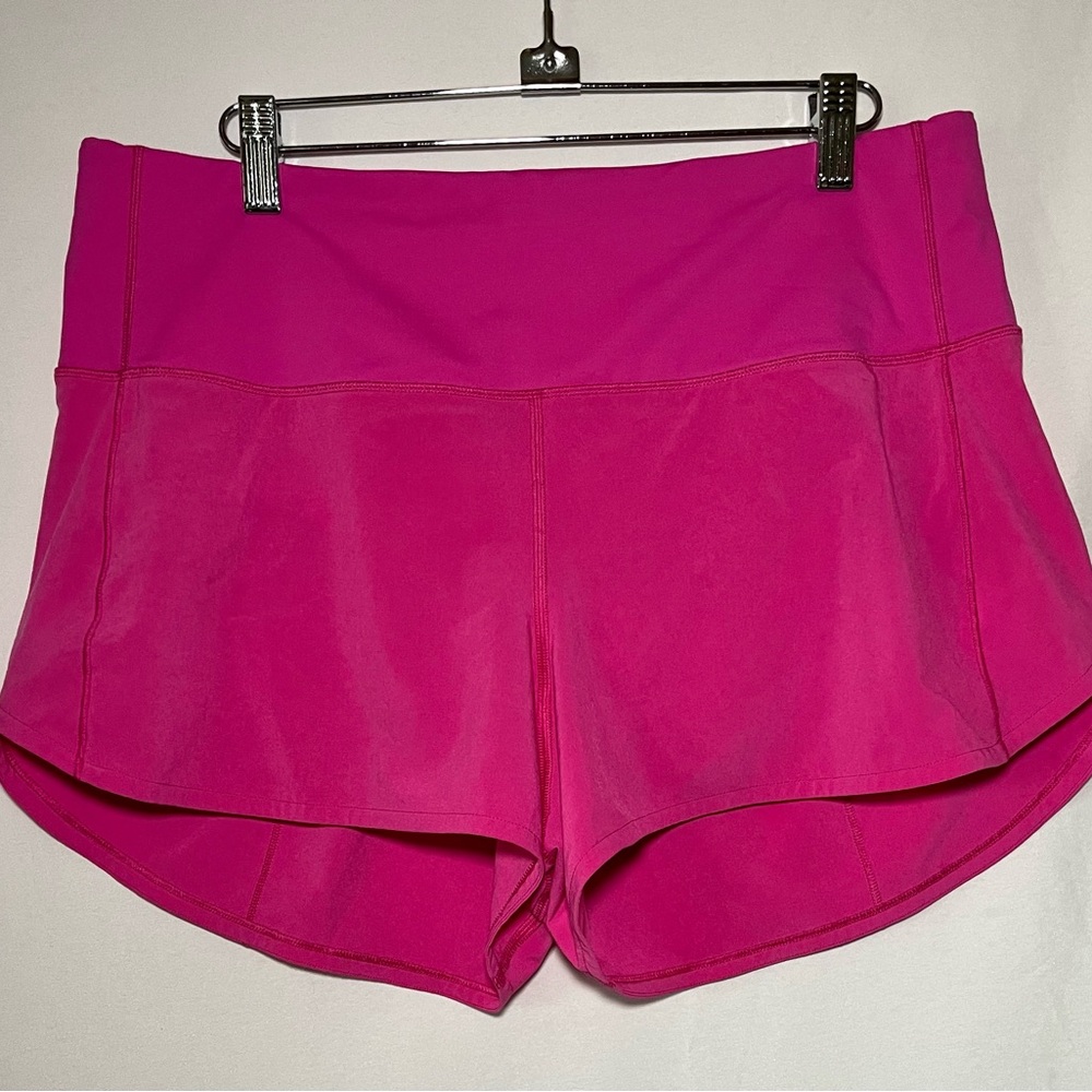 lululemon athletica Sonic Pink Athletic Shorts